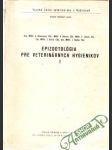 Epizootológia pre veterinárnych hygienikov I. - náhled