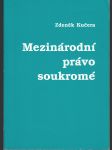 Mezinárodní právo soukromé - náhled