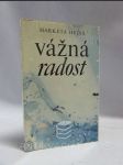 Vážná radost (verše z let 1969-1989) - náhled