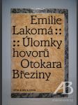 Úlomky hovorů Otokara Březiny - náhled