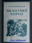 Skautské slovo - hermann karel - náhled