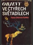 Objevy ve čtyřech světadílech kahlke hans-dietrich - náhled