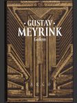 Golem meyrink gustav - náhled