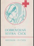 Dobrovolná sestra ČSČK - náhled