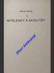 Myšlenky a modlitby - pereira alfonso - náhled