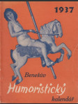 Benešův Humoristický kalendář 1937 - náhled