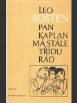 Pan kaplan má stále třídu rád - náhled