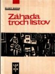 Záhada troch listov - náhled