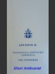 Posynodálna apoštolská exhortácia o zasvätenom živote a jeho poslaní v cirkvi a vo svete - vita consecrata - ján pavol ii. - náhled