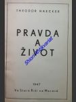 Pravda a život - haecker theodor - náhled