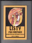 Listy pro Viktorii (Přemítání nad dějinami Izraele) - náhled