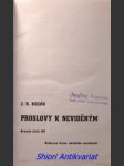 Proslovy k neviděným - kozák jan blahoslav - náhled