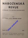 Náboženská revue církve československé - ročník xviii - kolektiv autorů - náhled