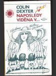 Naposledy viděna v ... dexter colin - náhled