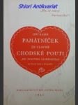 Památníček ze slavné chodské pouti " hu svatýho vavřenečka " na veselé hoře u domažlic - kajer jiří - náhled