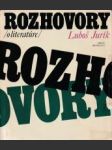 Rozhovory o literatúre - náhled