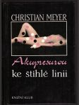 Akupresurou ke štíhlé linii meyer christian - náhled