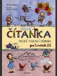 Čítanka - velká tiskací písmena nastoupilová dita - náhled