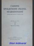 Časopis společnosti přátel starožitností - ročník lvii - číslo 2 - kolektiv autorů - náhled