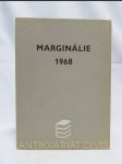 Marginálie 1968: bibliofilský sborník - náhled