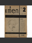 Kmen. Měsíčník pro moderní literaturu, ročník 2, číslo 2/1928 - náhled