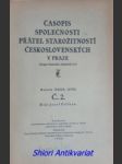 Časopis společnosti přátel starožitností československých v praze - ročník xxxx - číslo 2 - kolektiv autorů - náhled