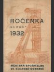 Ročenka na rok 1932 - náhled