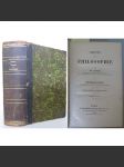 Lecons de Philosophie [dva svazky v jednom:] I. Psychologie. Sixième édition; II. Logique. Troisième édition [přehled, filosofie, psychologie, logika, vazba kůže, polokožená vazba]HOL - náhled