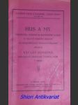 HUS A MY přednáška, kterou na slavnostní schůzi k oslavě památky Husovy na staroměstské radnici pořádané pronesl Václav Novotný - NOVOTNÝ Václav - náhled