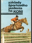 Základy športového jazdenia na koni - náhled