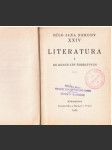 Dílo Jana Nerudy XXIV Literatura I. Do konce let šedesátých. - náhled