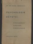 Psychologie dětství - náhled