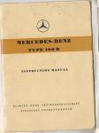  Mercedes-Benz Type 18 D Owner's manual - náhled