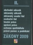 Zákony ii. / 2009  - náhled