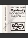 Myšlenky moderních malířů (moderní umění - texty o teorii) [malířství, avantgarda, postimpresionismus, kubismus, surrealismus, mj. Cézanne, Picasso, Matisse, Kandinsky, Klee, Toyen, Mondrian, Zrzavý, Braque, Breton aj.) - náhled