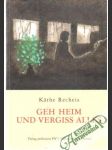 Geh heim und vergiss alles - náhled