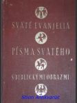 Sväté evanjeliá písma svätého s biblickými obrazmi - náhled