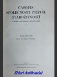 Časopis společnosti přátel starožitností - ročník lvii - kolektiv autorů - náhled