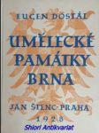 Umělecké památky brna - dostál eugen - náhled