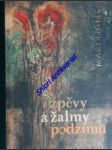 Zpěvy a žalmy podzimu - noëlová marie / vl.jm. marie rouget / - náhled