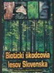 Biotickí škodcovia lesov Slovenska - náhled