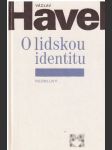 O lidskou identitu - náhled