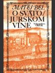 O svätojurskom víne - náhled