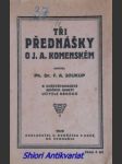 Tři přednášky o komenském - soukup františek alois - náhled