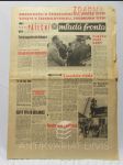 Páteční Mladá fronta 9. 8. 1968, číslo 219: Vítejte v Československu, soudruhu Tito! atd. - náhled