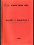 Dialógy o slovenčine II. - náhled