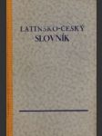 Latinsko český slovník - náhled