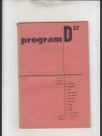 Program D 37 - náhled