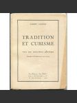 Tradition et Cubisme. Vers une conscience plastique. Articles et Conférences 1912-1924 [kubismus; umění; teorie] - náhled