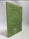 Masarykův sborník: Časopis pro studium života a díla T. G. Masaryka: Ročník 1, 1924, svazek 3 - náhled